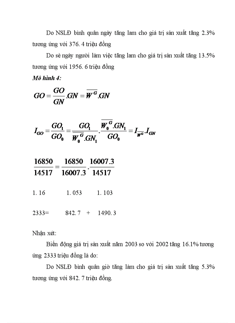 image for page Vận dụng một số phương pháp thống kê phân tích năng suất lao động và các nhân tố ảnh hưởng của công ty Cổ phần Bắc Nam 1