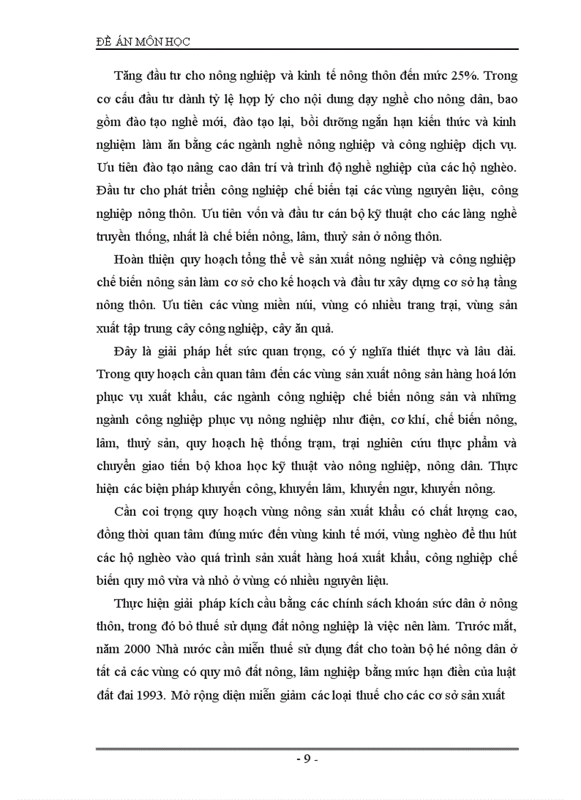 image for page Giải pháp giải quyết và tạo việc làm ở nông thôn