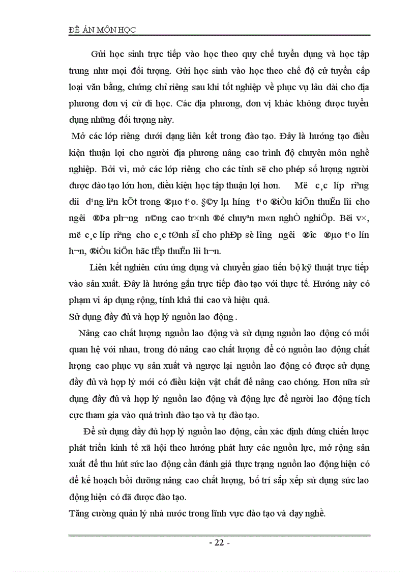 image for page Giải pháp giải quyết và tạo việc làm ở nông thôn