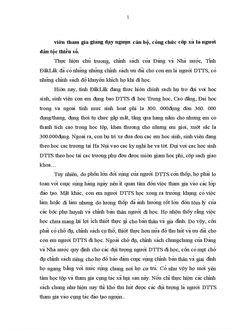 image for page Đào tạo nguồn cán bộ công chức cấp xã là người dân tộc thiểu số ở tỉnh DăkLăk 1