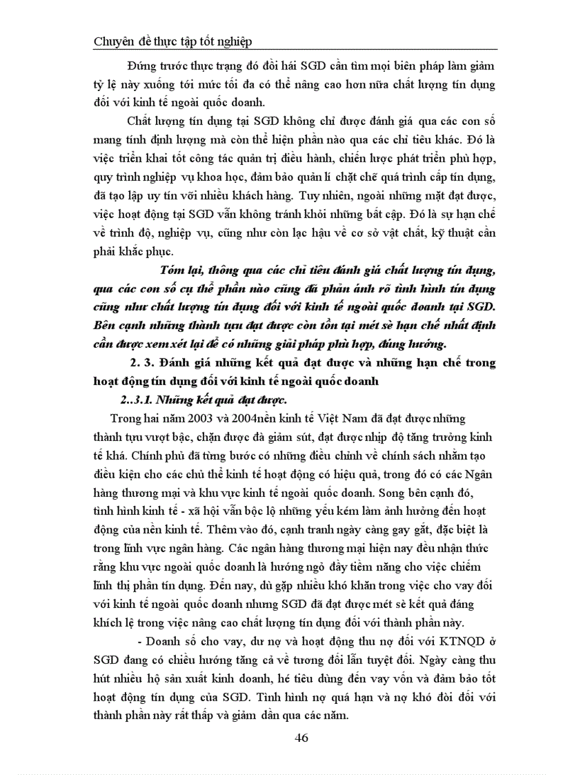 image for page Giải pháp nâng cao chất lượng tín dụng đối với kinh tế ngoài quốc doanh tại Sở giao dịch I Ngân hàng Đầu tư và Phát triển Việt Nam 1