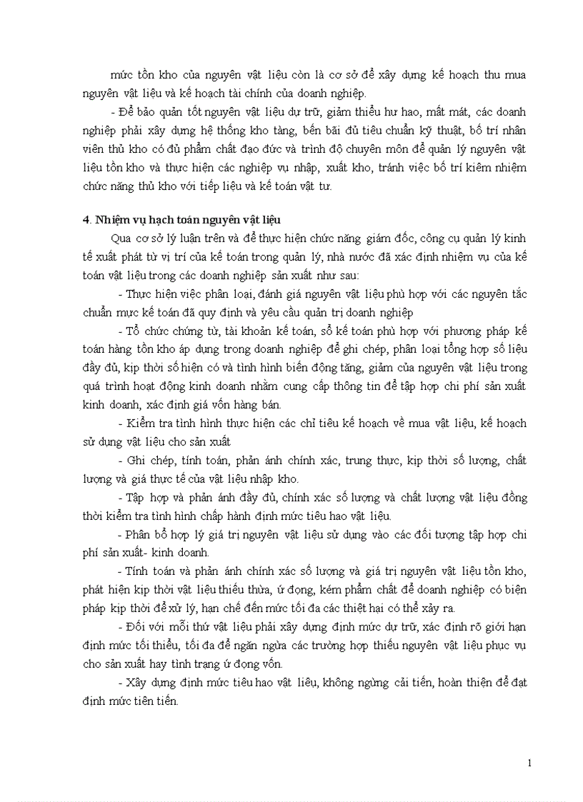 image for page Một số vấn đề về kế toán nguyên vật liệu trong doanh nghiệp sản xuất 1