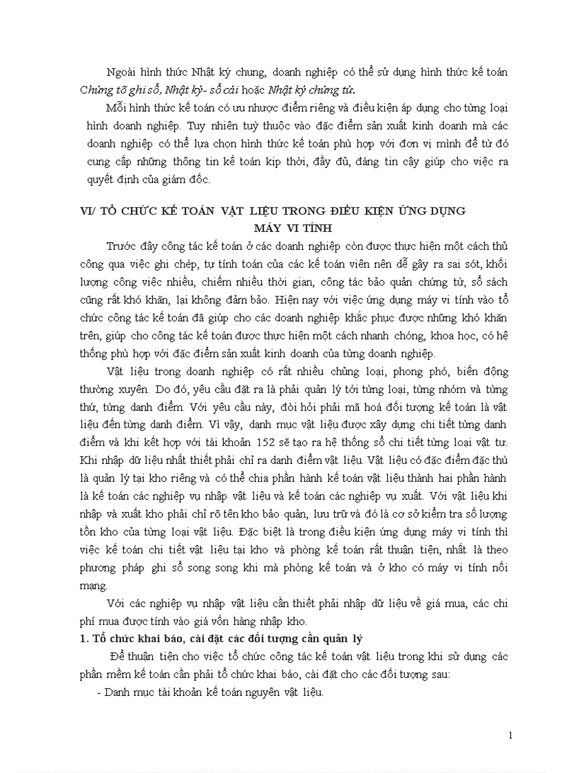 image for page Một số vấn đề về kế toán nguyên vật liệu trong doanh nghiệp sản xuất 1