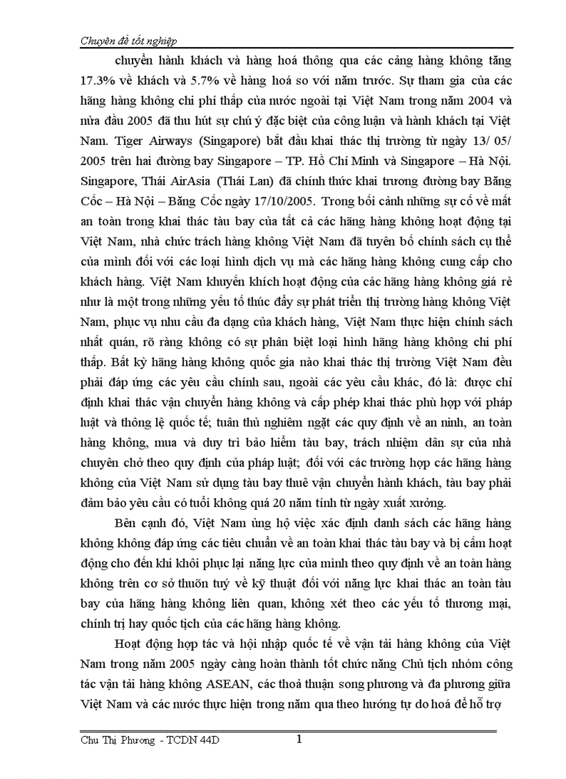 image for page Phân tích tài chính và nâng cao hiệu quả tài chính của Tổng công ty Hàng không Việt Nam 1