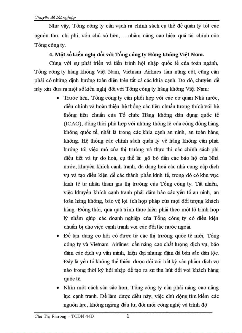 image for page Phân tích tài chính và nâng cao hiệu quả tài chính của Tổng công ty Hàng không Việt Nam 1