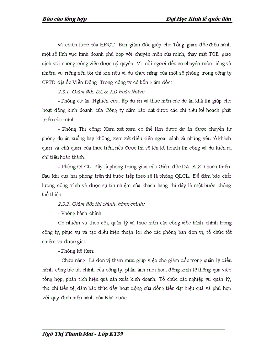 image for page Báo cáo thực tập tổng hợp tại Công ty cổ phần tập đoàn địa ốc viễn đông