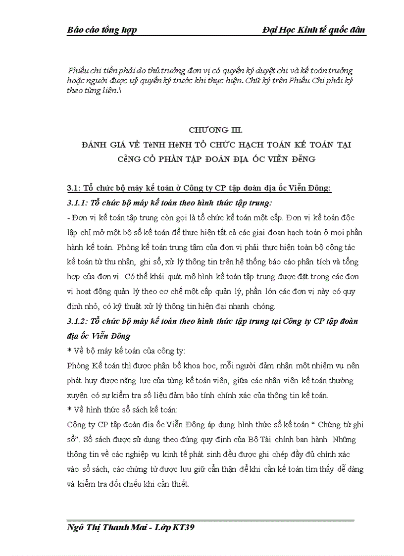 image for page Báo cáo thực tập tổng hợp tại Công ty cổ phần tập đoàn địa ốc viễn đông