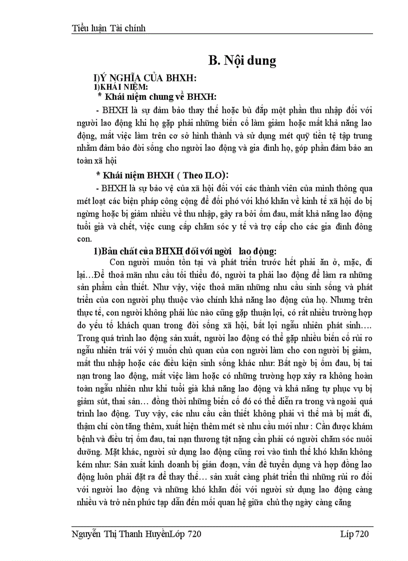image for page Bảo hiểm xã hội và ý nghĩa của nó đối với người lao động