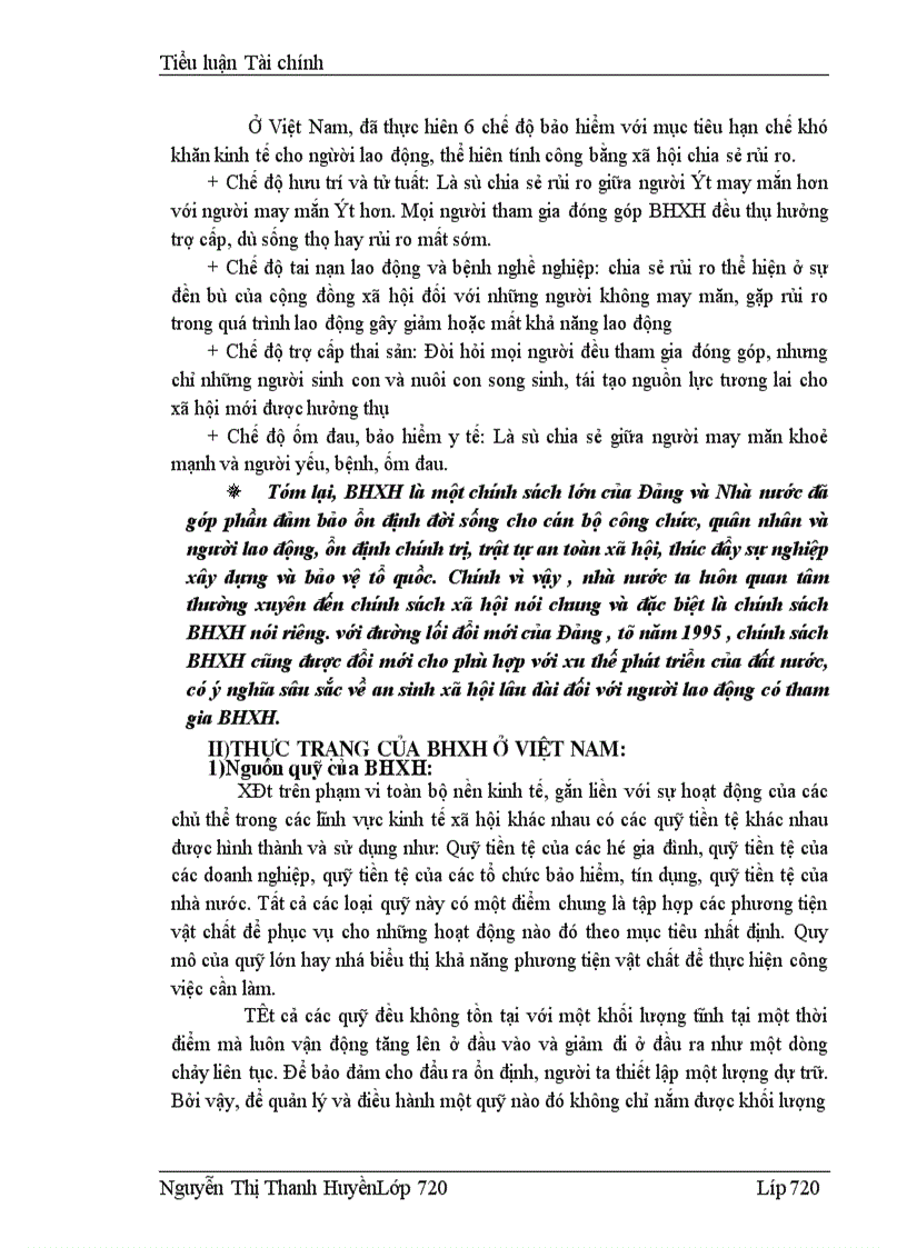 image for page Bảo hiểm xã hội và ý nghĩa của nó đối với người lao động