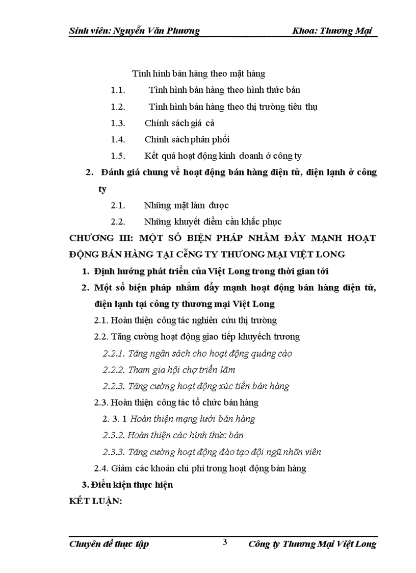 image for page Giải pháp đẩy mạnh hoạt động bán hàng điện tử điện lạnh của công ty thương mại Việt Long