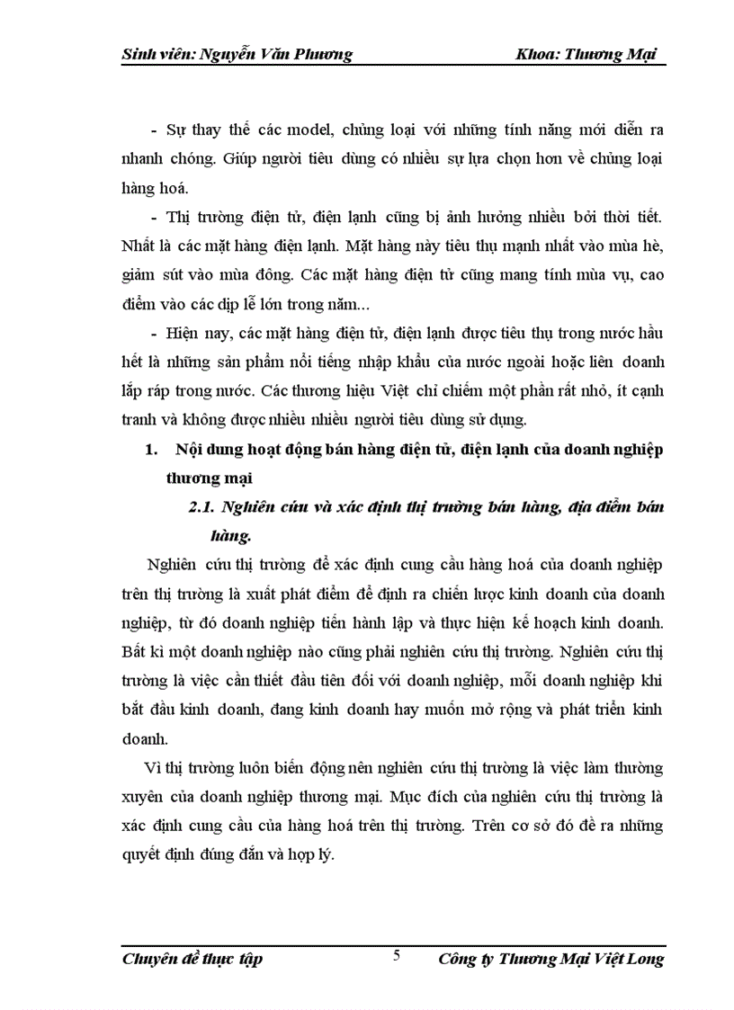 image for page Giải pháp đẩy mạnh hoạt động bán hàng điện tử điện lạnh của công ty thương mại Việt Long