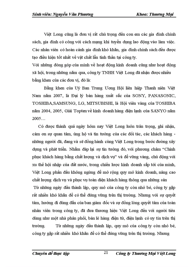 image for page Giải pháp đẩy mạnh hoạt động bán hàng điện tử điện lạnh của công ty thương mại Việt Long