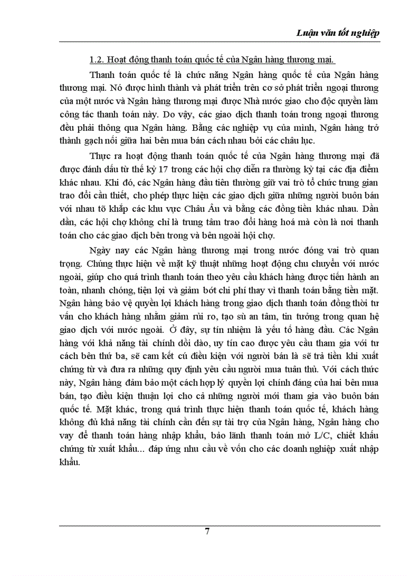 image for page Các biện pháp nhằm hạn chế tranh chấp trong thanh toán quốc tế theo phương thức tín dụng chứng từ tại Ngân hàng Đầu tư và Phát triển Việt Nam