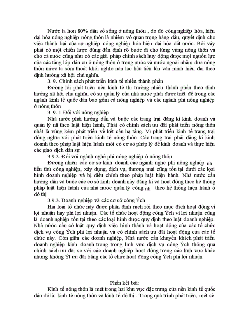 image for page Vai trò của nhà nước với việc phát triển kinh tế nông thôn ở nước ta hiện nay