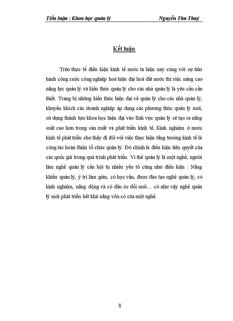 image for page phân tích tính nghề nghiệp của quản lý Lấy ví dụ minh hoạ thực tiễn