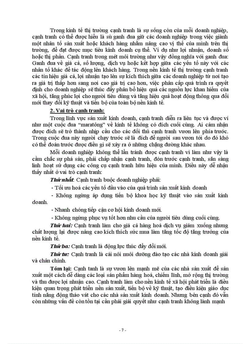 image for page Một số ý kiến nhằm nâng cao khả năng cạnh tranh của công ty TNHH Trần Thành