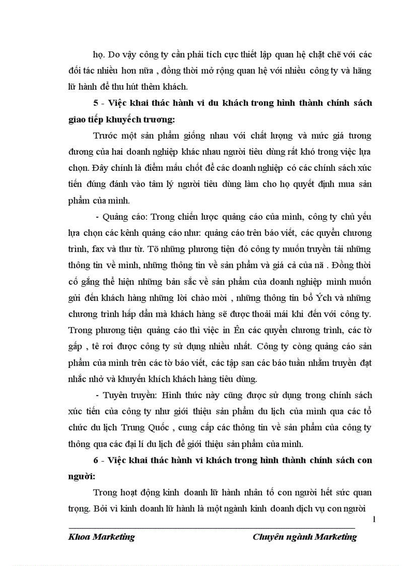 image for page Đặc điểm tâm lý khách du lịch Trung Quốc và các biện pháp Marketing Mix nhằm tăng khả năng thu hút khách du lịch Trung Quốc tại công ty du lịch lữ hành Victortour 1