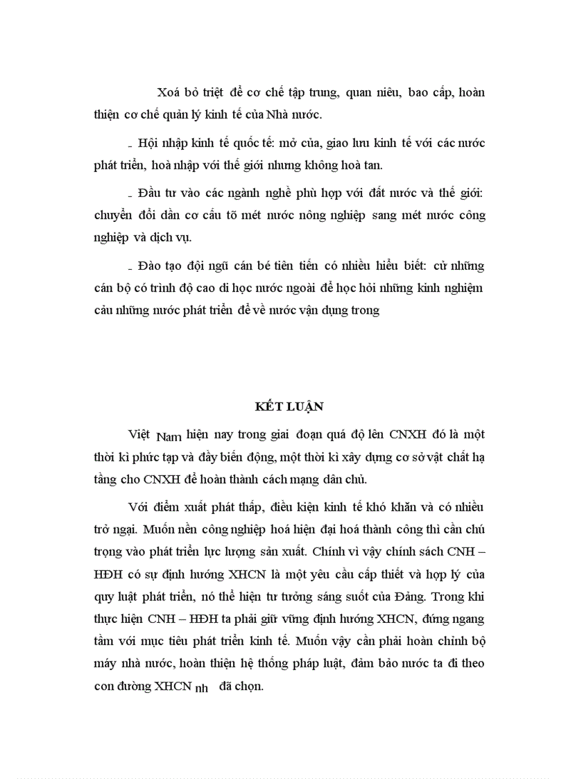 image for page Vai trò của lực lượng sản xuất trong đời sống xã hội và sự vận dụng của Đảng vào quá trình công nghiệp hoá hiện đại hoá ở Việt Nam hiện nay 1