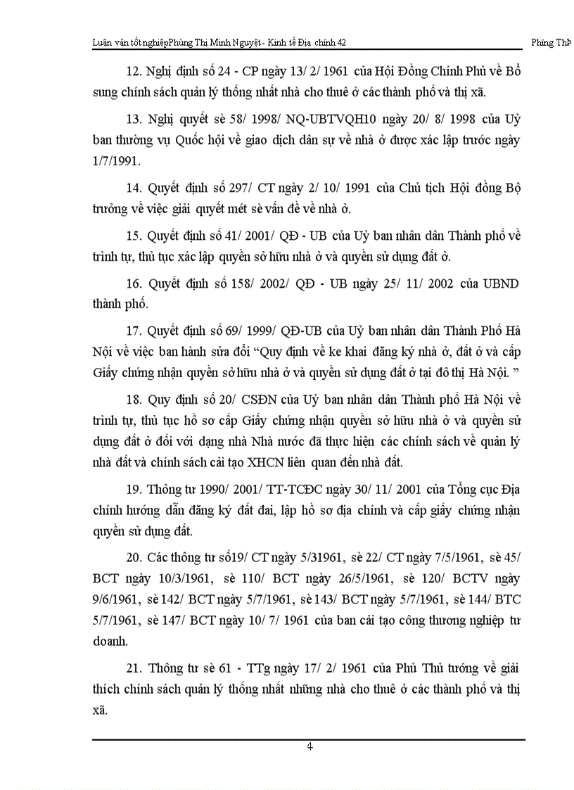 image for page Một số giải pháp nhằm đẩy nhanh tiến độ đăng ký cấp Giấy chứng nhận quyền sở hữu nhà ở và quyền sử dụng đất ở cho nhà thuộc diện Nhà nước quản lý theo chính sách cải tạo nhà cửa và công tư hợp doanh trên địa bàn Thành phố Hà Nội