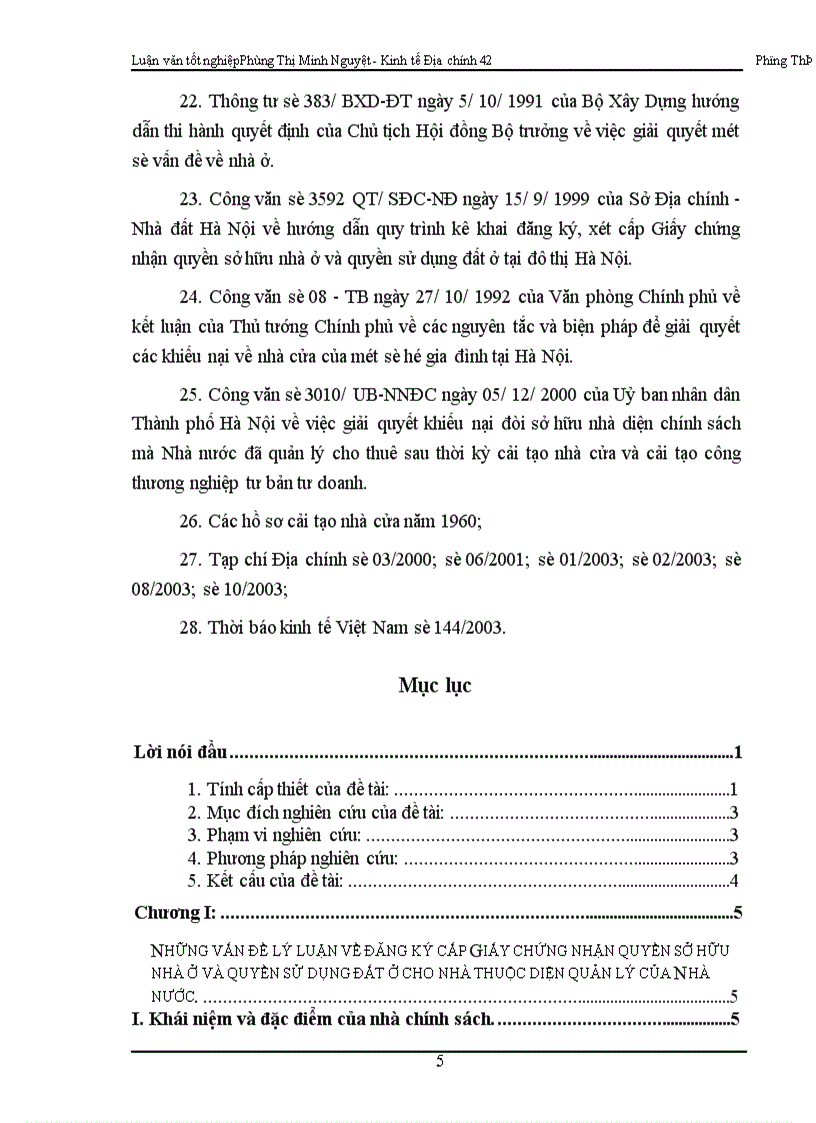 image for page Một số giải pháp nhằm đẩy nhanh tiến độ đăng ký cấp Giấy chứng nhận quyền sở hữu nhà ở và quyền sử dụng đất ở cho nhà thuộc diện Nhà nước quản lý theo chính sách cải tạo nhà cửa và công tư hợp doanh trên địa bàn Thành phố Hà Nội