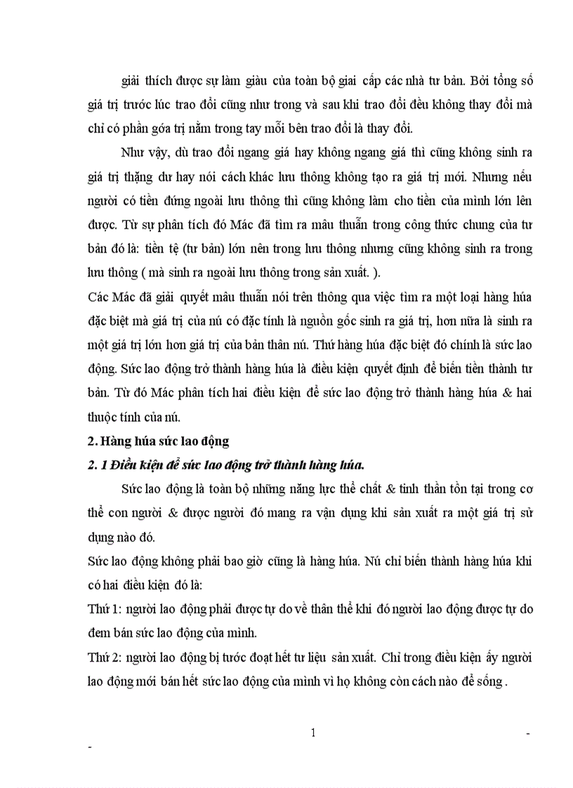 image for page Phân tích học thuyết giá trị thặng dư của C Mác và chứng minh nó là hòn đá tảng to lớn nhất trong toàn bộ học thuyết kinh tế của C Mác