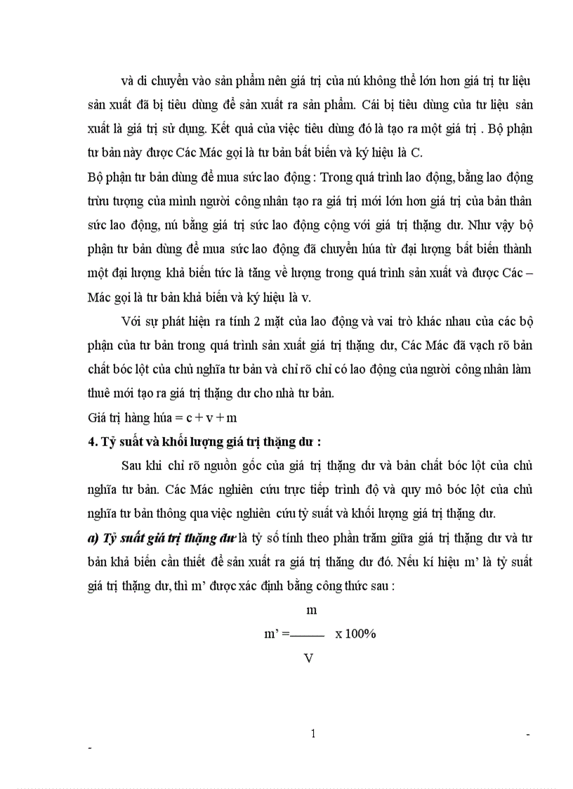 image for page Phân tích học thuyết giá trị thặng dư của C Mác và chứng minh nó là hòn đá tảng to lớn nhất trong toàn bộ học thuyết kinh tế của C Mác