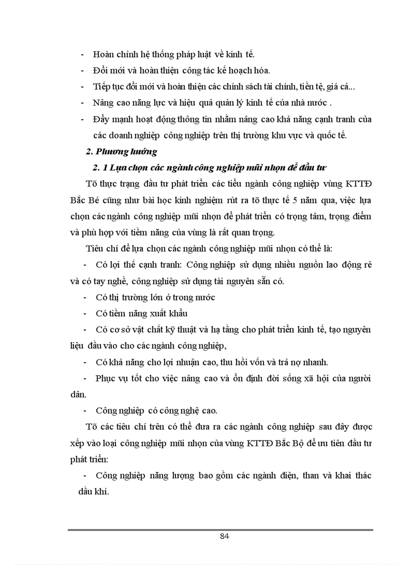 image for page Một số vấn đề về đầu tư phát triển công nghiệp vùng KTTĐ Bắc Bộ 1