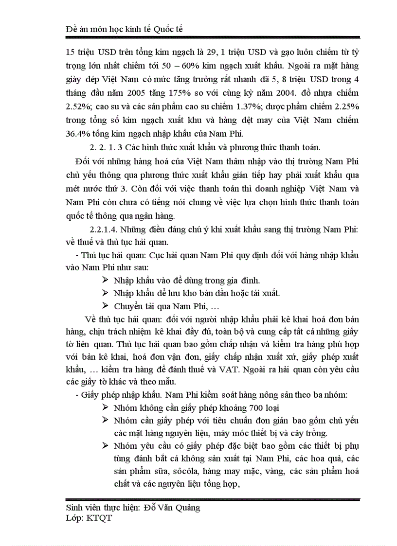 image for page Xuất khẩu hàng hoá của Việt Nam sang thị trường Châu Phi thực trạng và giải pháp 1