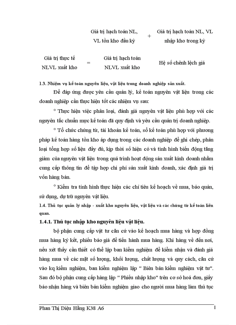 image for page Công tác kế toán nguyên vật liệu tại Công ty Rượu Hà Nội 1