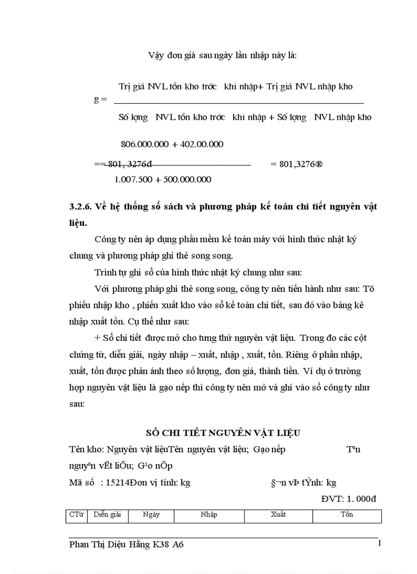 image for page Công tác kế toán nguyên vật liệu tại Công ty Rượu Hà Nội 1