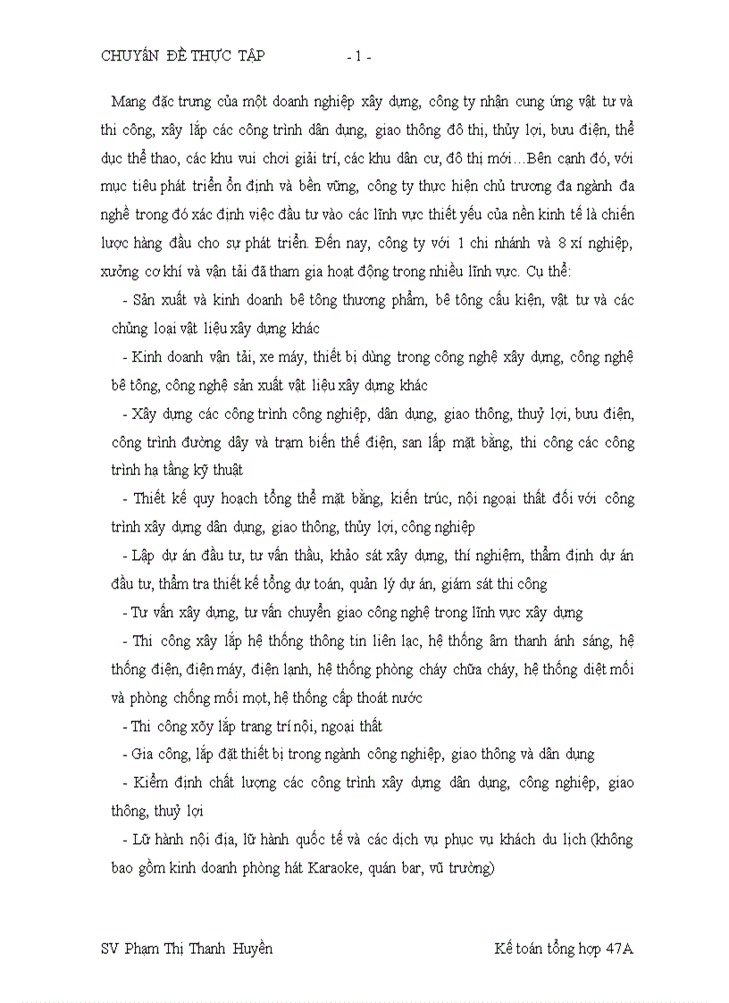 image for page Hoàn thiện công tác kế toán chi phí sản xuất và tính giá thành sản phẩm xây lắp nhằm tăng cường hiệu lực quản trị chi phí tại Công ty Cổ phần Kinh doanh vật tư và Xây dựng 1