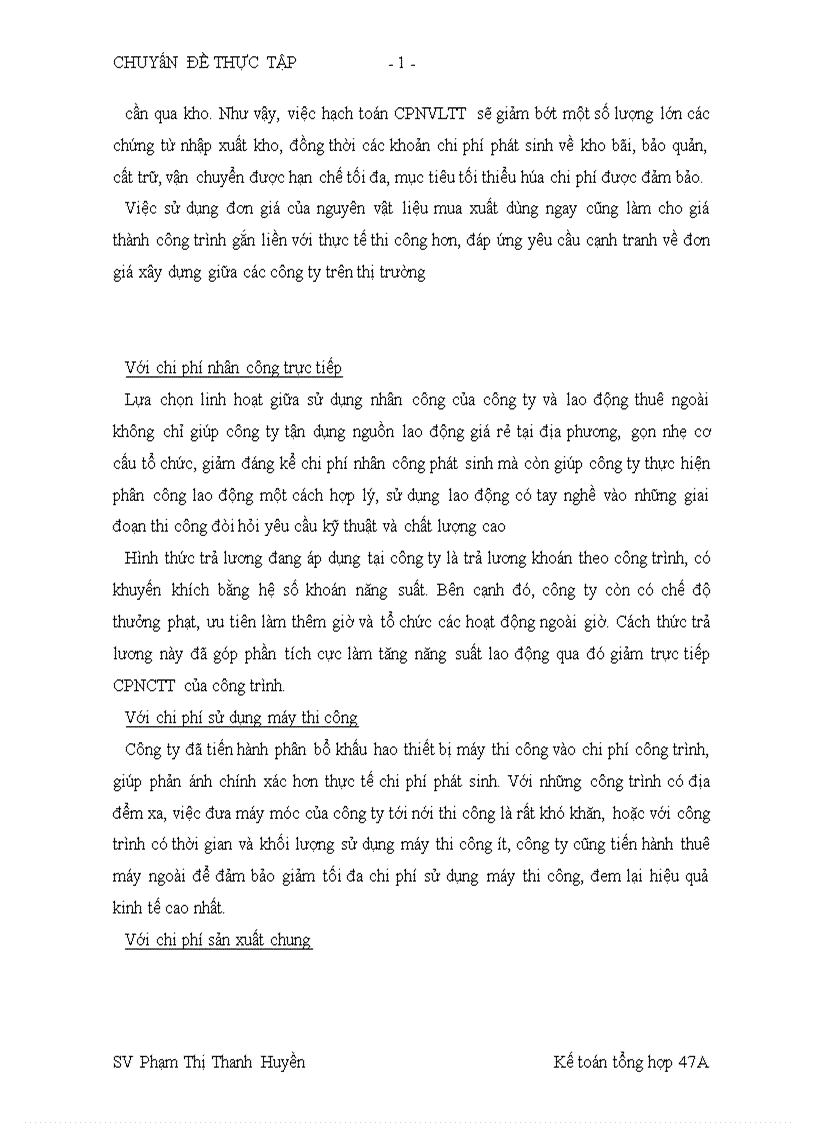 image for page Hoàn thiện công tác kế toán chi phí sản xuất và tính giá thành sản phẩm xây lắp nhằm tăng cường hiệu lực quản trị chi phí tại Công ty Cổ phần Kinh doanh vật tư và Xây dựng 1