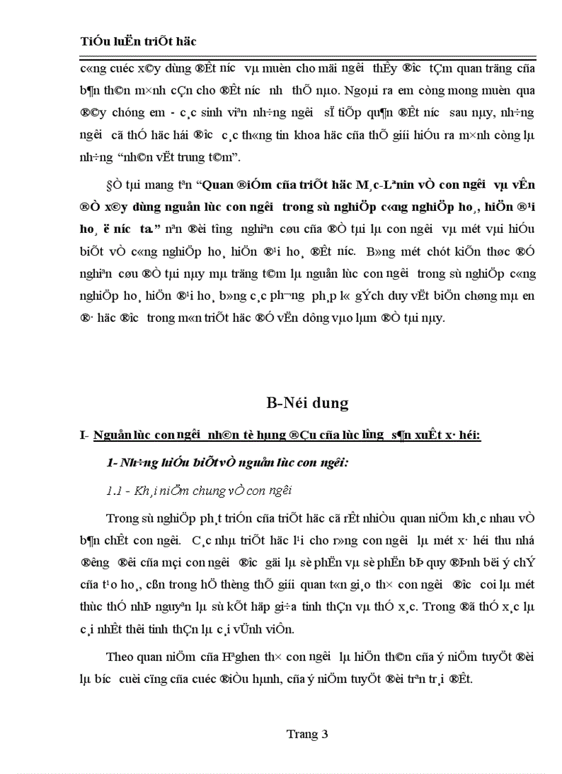 image for page Quan điểm của triết học Mác Lênin về con người và vấn đề xây dựng nguồn lực con người trong sự nghiệp công nghiệp hoá hiện đại hoá ở nước ta