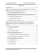 Báo cáo thực tập tổng hợp của Công ty TNHH Dịch vụ Tư vấn Tài chính Kế toán và Kiểm toán