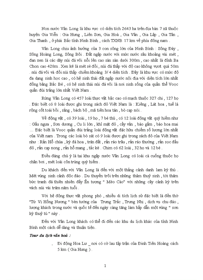 image for page Vân Long một điểm đến du lịch hấp dẫn 1