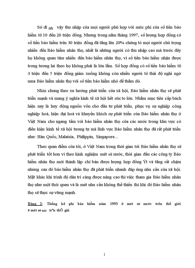 image for page Bàn về nghiệp vụ Bảo hiểm nhân thọ và các loại hình Bảo hiểm nhân thọ đang được triển khai ở Việt Nam hiện nay 1