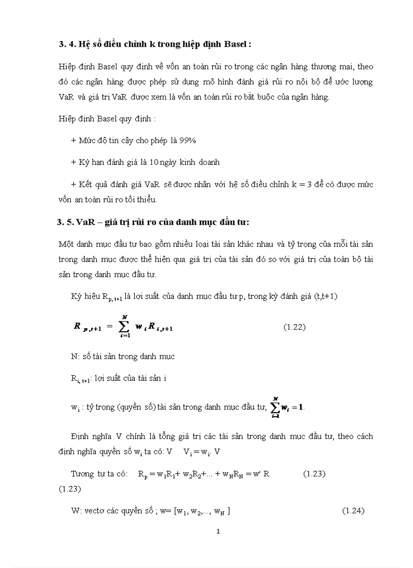 image for page Ứng dụng phương pháp xác định giá trị rủi ro VaR trong phân tích và quản trị rủi ro các dự án đầu tư ngành thép tại Ngân hàng Agribank chi nhánh tỉnh Hải Dương