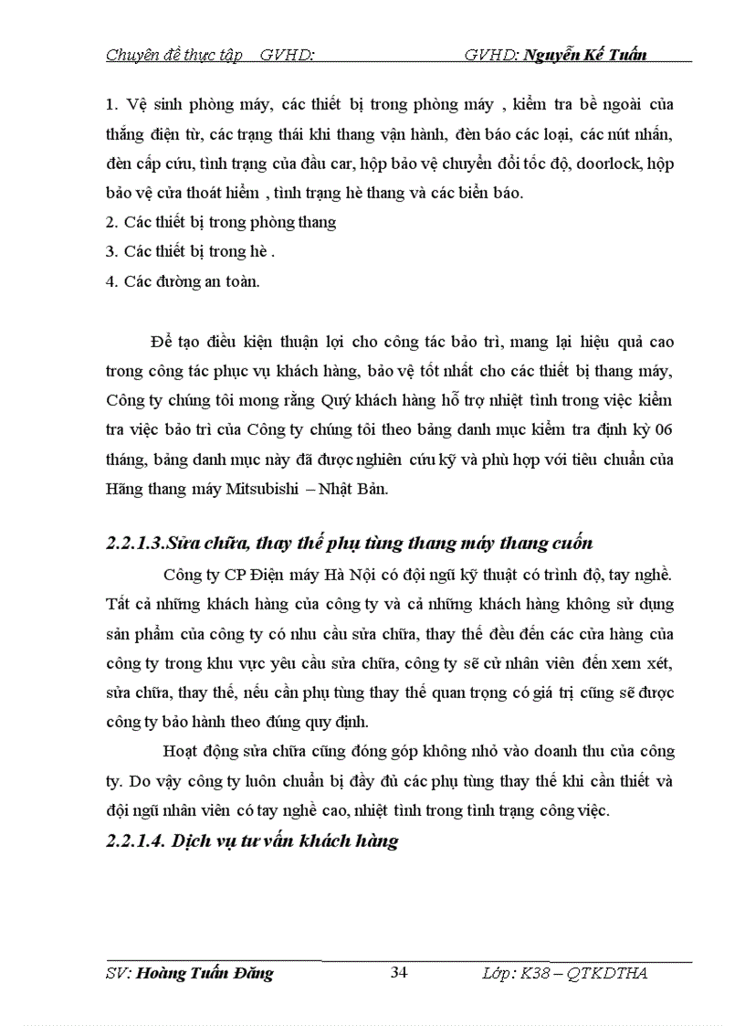 image for page Nâng cao chất lượng dịch vụ sau bán hàng để phát triển thị trường thang máy tại Công ty CP Điện Máy Hà Nội 1