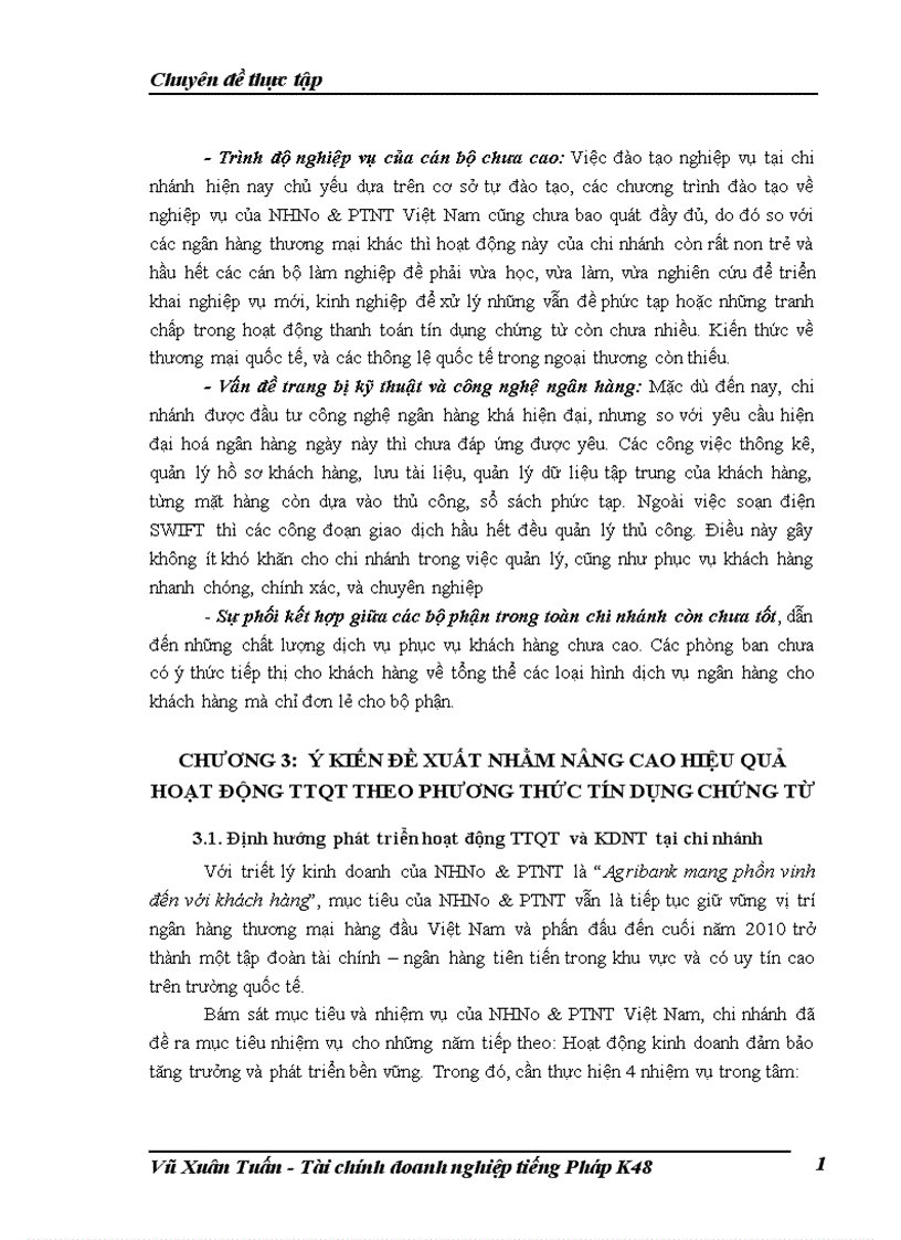 image for page Giải pháp mở rộng hoạt động thanh toán quốc tế theo phương thức tín dụng chứng tù tại Ngân hàng Nông nghiệp và phát triển Nông thôn chi nhánh Nam Hà Nội 1