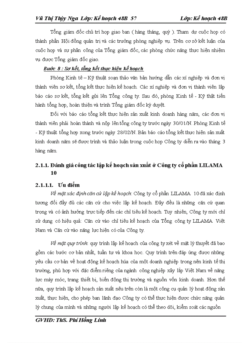 image for page Hoàn thiện công tác lập kế hoạch sản xuất tại công ty cổ phần LILAMA 10