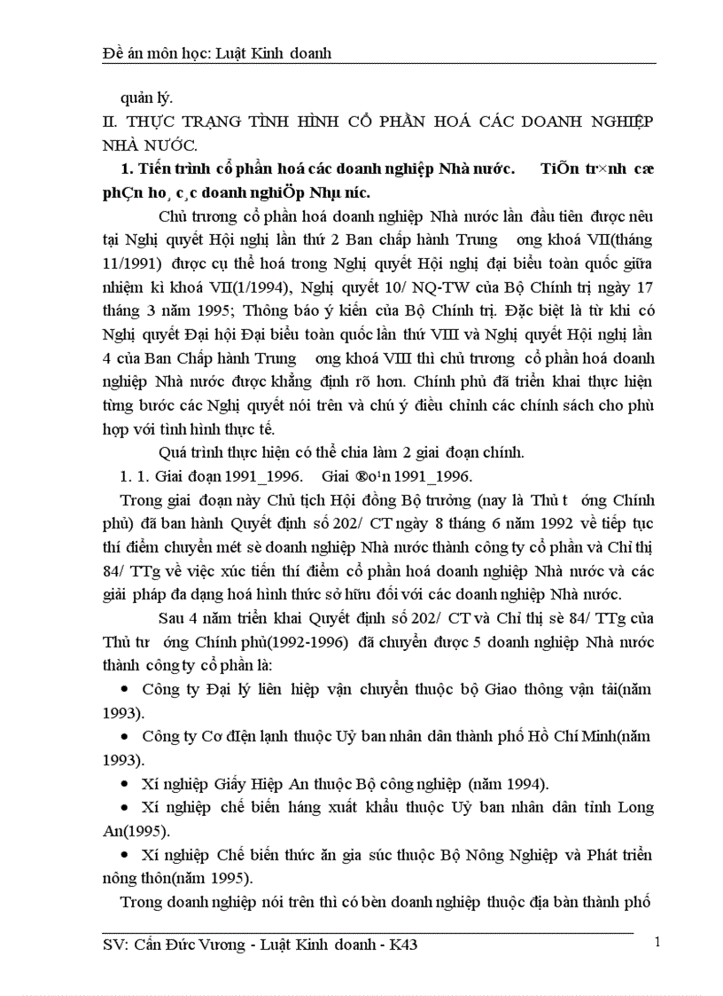 image for page Cổ phần hoá doanh nghiệp Nhà nước ở Việt Nam