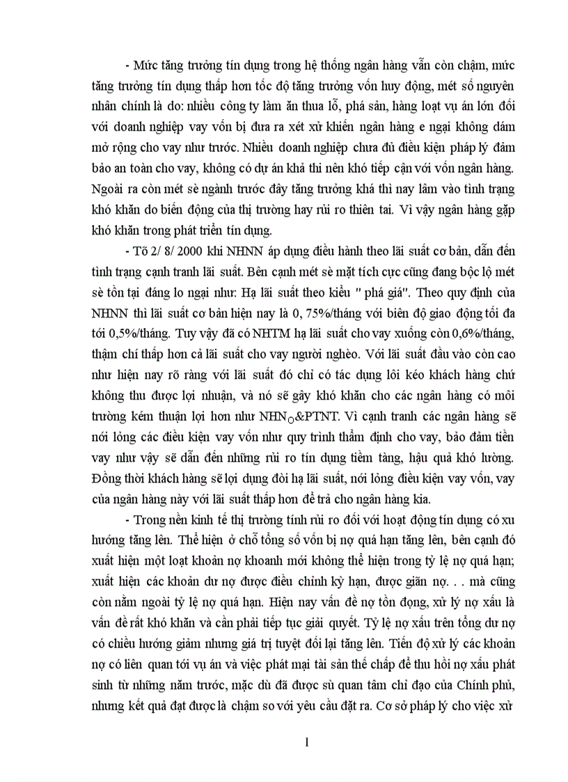 image for page Hoạt động tín dụng của hệ thống NHTM Việt Nam trong giai đoạn hiện nay 1