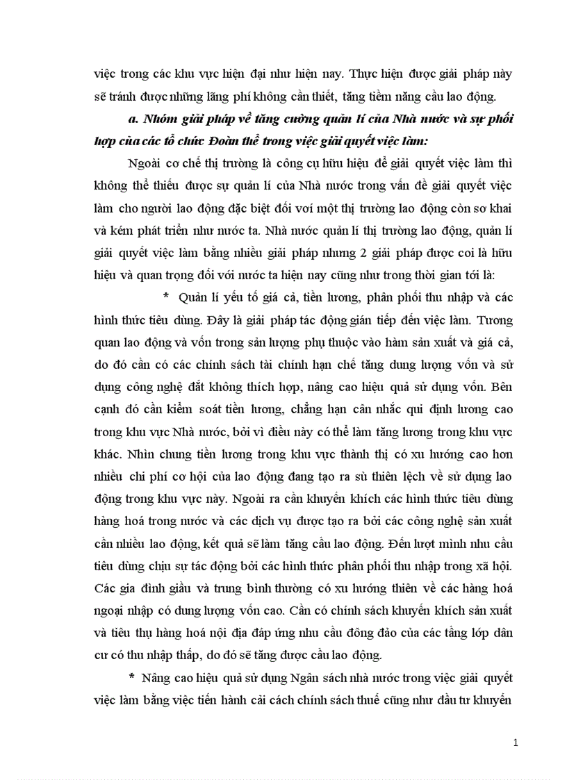 image for page Nhiệm vụ và các giải pháp giải quyết việc làm trong kế hoạch 5 năm 2001 2005 ở Việt Nam