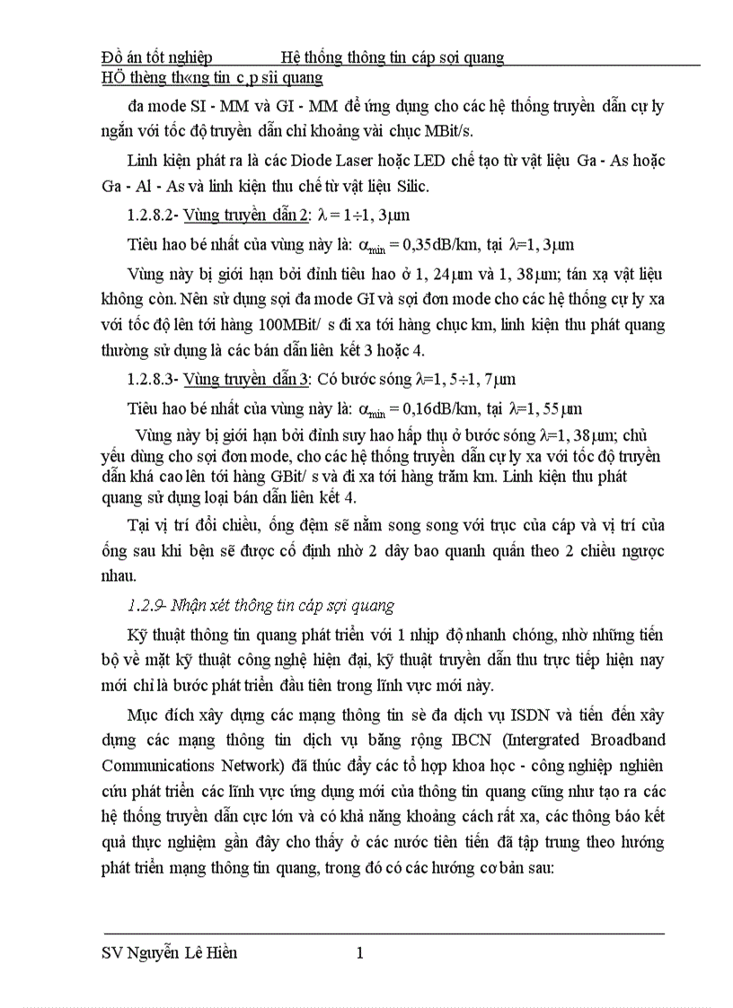 image for page Hệ thống thông tin cáp sợi quang