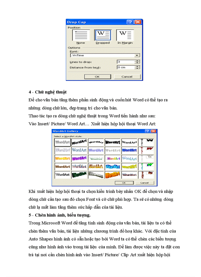 image for page Chuyên đề về ứng dụng Winword trong soạn thảo văn bản