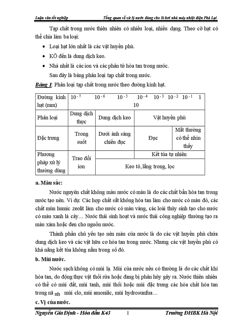 image for page Tổng quan về xử lý nước dùng cho lò hơi nhà máy nhiệt điện Phả Lại
