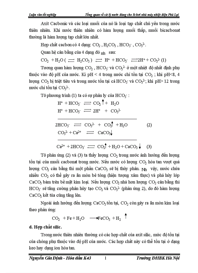 image for page Tổng quan về xử lý nước dùng cho lò hơi nhà máy nhiệt điện Phả Lại