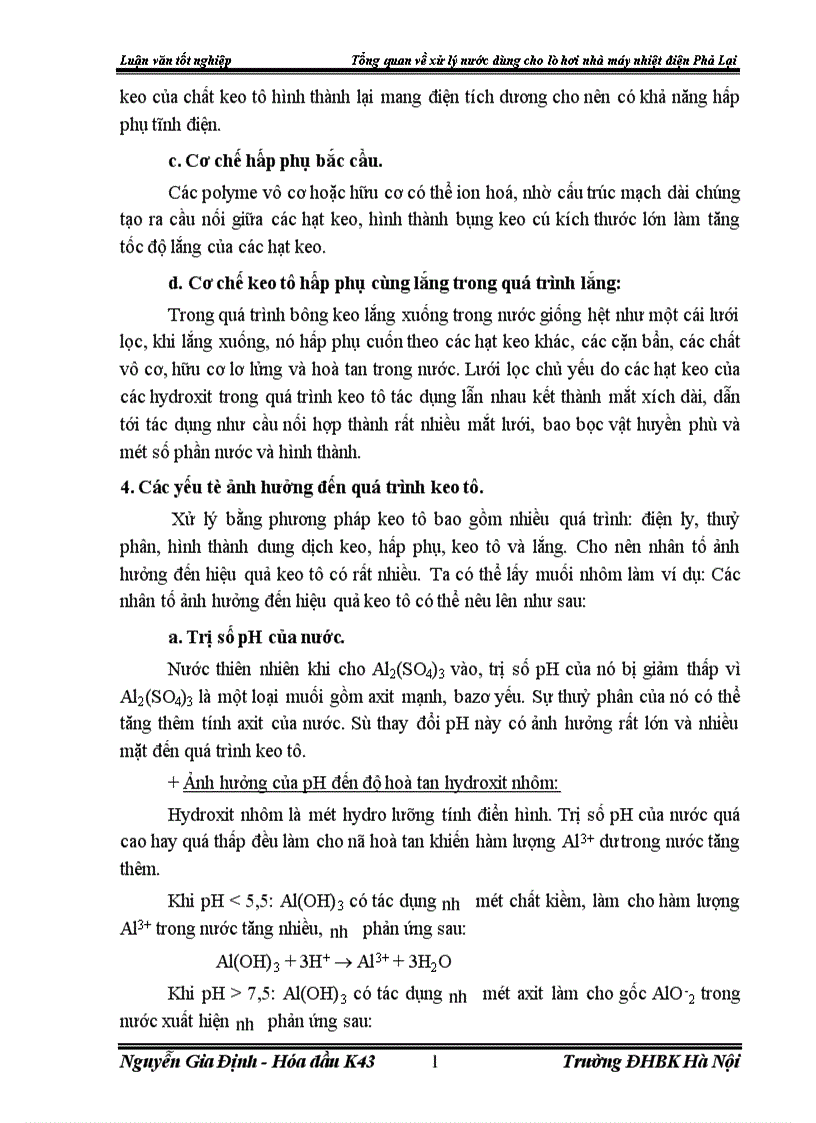 image for page Tổng quan về xử lý nước dùng cho lò hơi nhà máy nhiệt điện Phả Lại