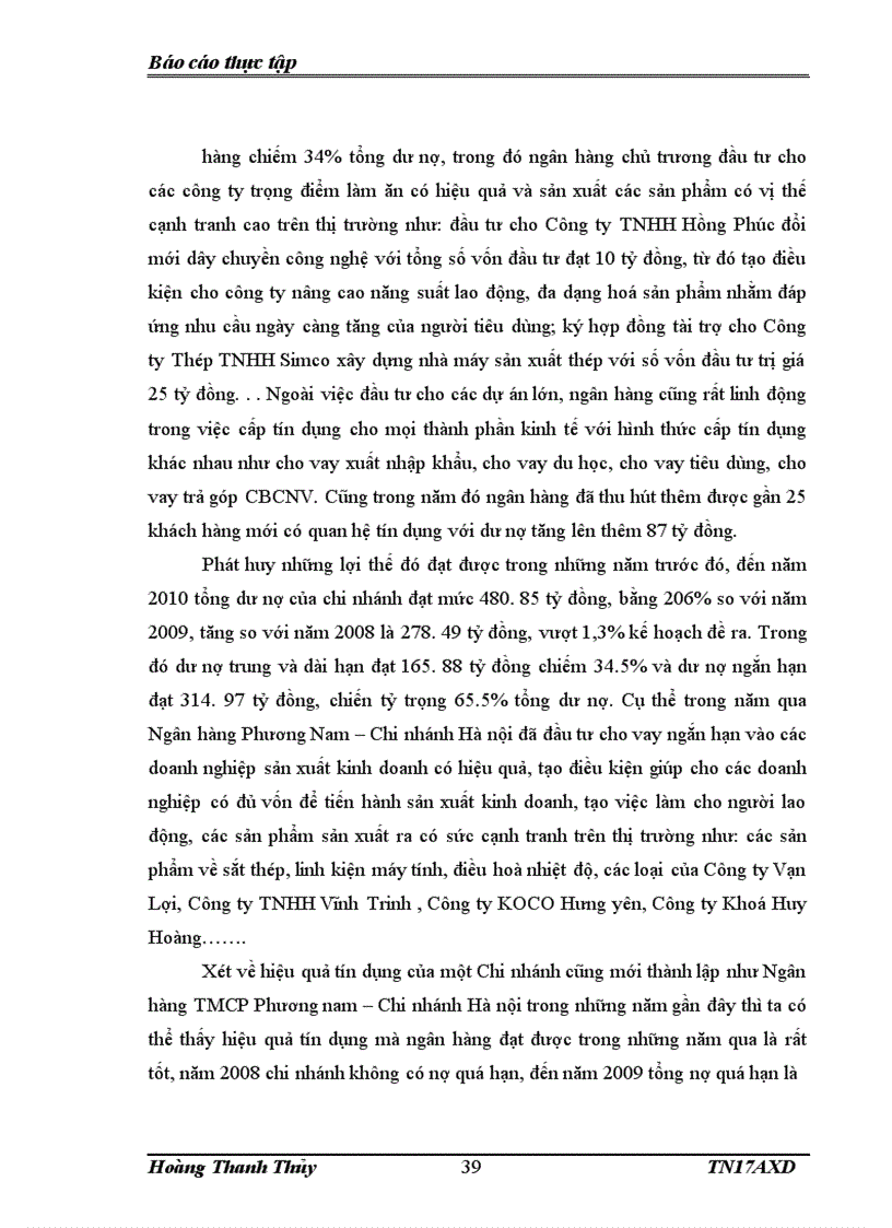 image for page Nâng cao năng lực cạnh tranh trong hoạt động cho vay của Ngân hàng Thương mại cổ phần Phương Nam Chi nhánh Hà Nội