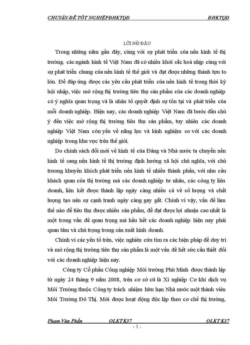 image for page Một số biện pháp nhằm mở rộng thị trường tiêu thụ sản phẩm cơ khí ở công ty cổ phần công nghiệp môi trường phú minh 1